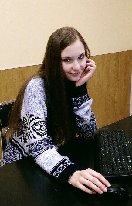 Студентка экономического факультета Литвинова Виктория